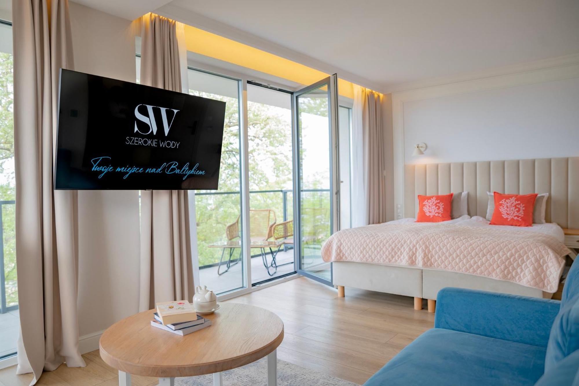 Hotel Szerokie Wody Sea & Sand Устка Екстер'єр фото
